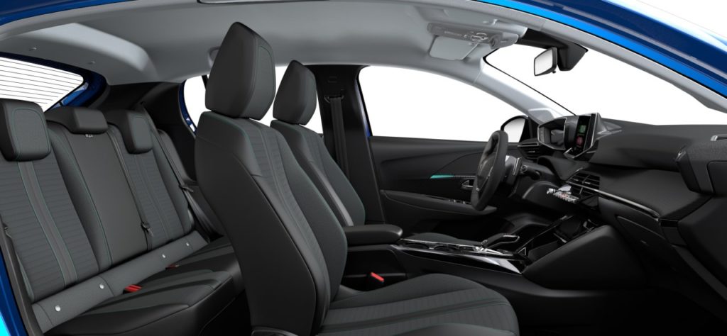 Intérieur de la Peugeot 208 Allure - 3/3