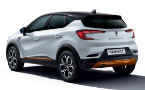 Nouveau Renault Captur - Vue arrière