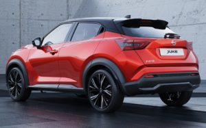 Nouveau Nissan Juke - Vue arrière