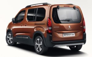 Peugeot Rifter - Vue arrière