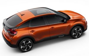 Nouvelle Citroën C4 - Vue 3/4 arrière